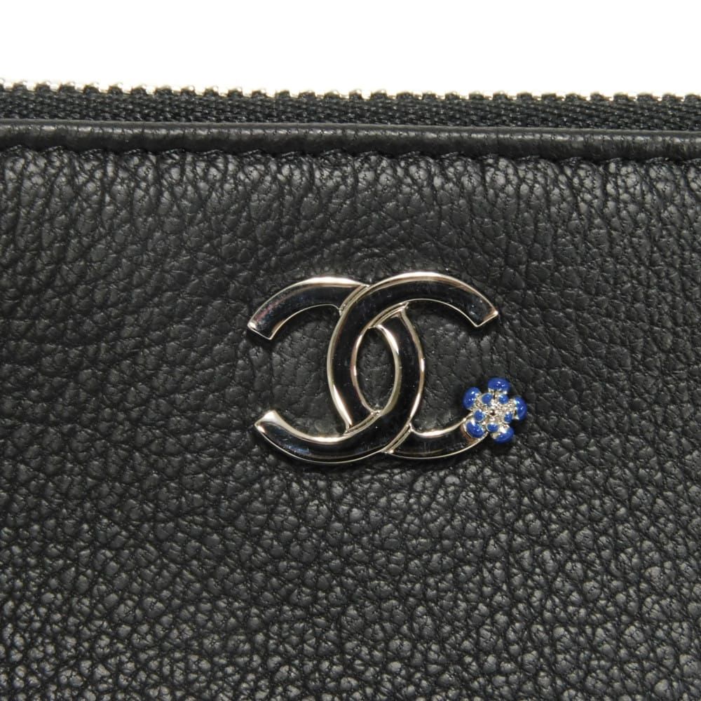 CHANEL シャネル ココマーク プチカメリア ミニ ジップ ポーチ 美品 27