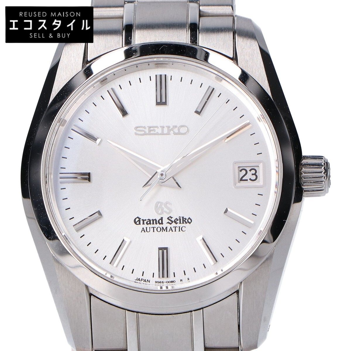 GrandSeiko　グランドセイコー　新品同様 SBGR051 シルバー文字盤 メカニカル デイト シースルーバック 自動巻き