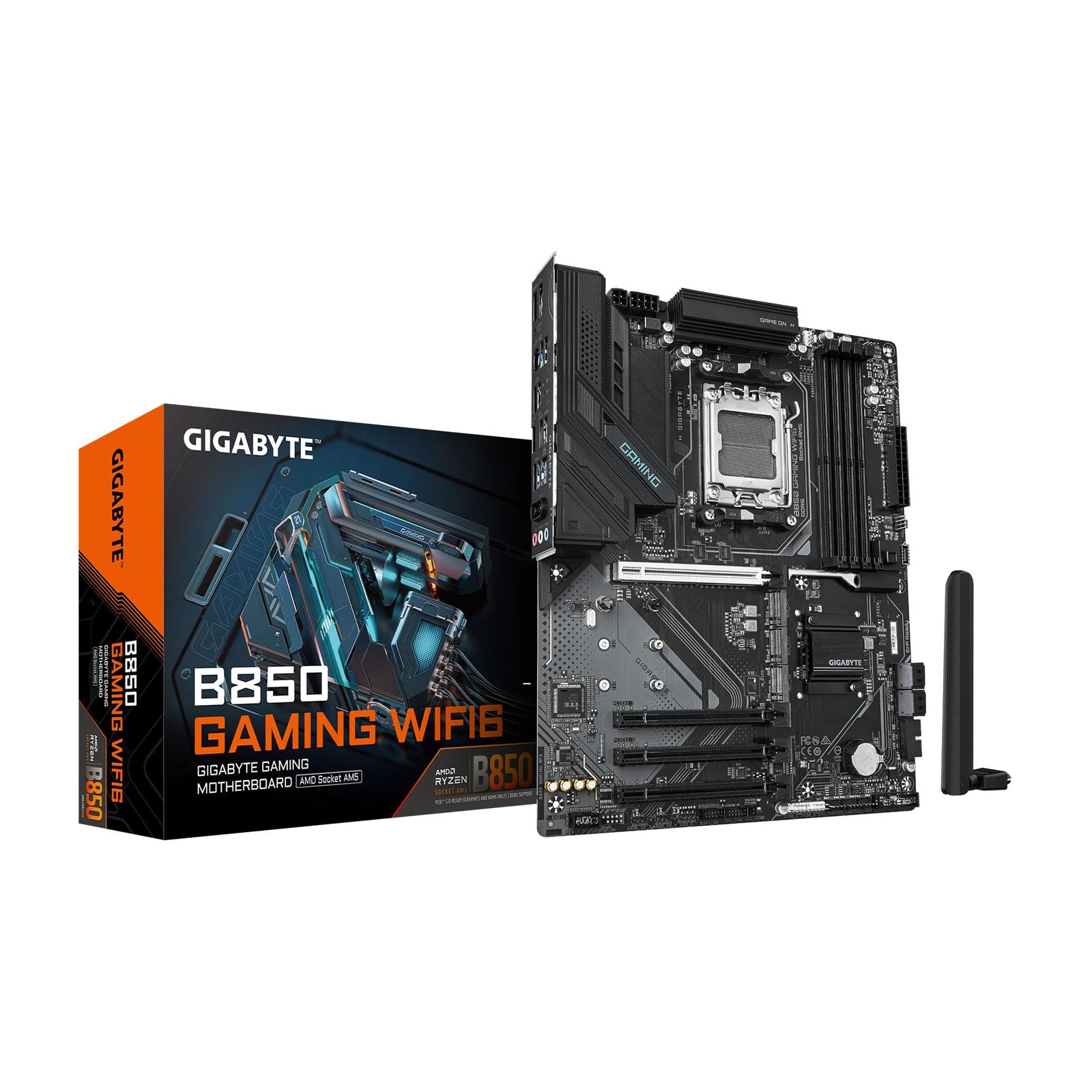 GIGABYTE B850 GAMING WIFI6 - AMD Ryzen 用 ATX スタンダード・ゲーミングマザーボード MB6676