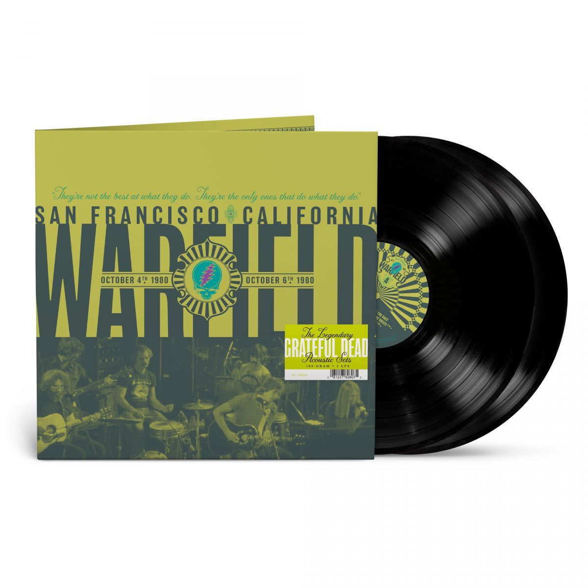 2discs LP Grateful Dead Warfield, San Francisco, CA Oct 4 & 6, 1980 [RSD BF 8122780807 Rhino 未開封 /00660