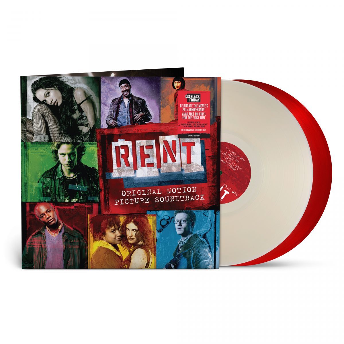 2discs LP Various Rent (Original Motion Picture Soundtrack) [RSD BF25 8122780915 Rhino 未開封 /00520
