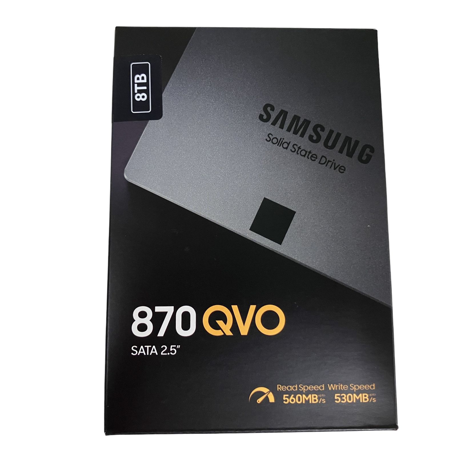 SAMSUNG MZ-77Q8T0B/IT 8TB SSD 870 QVO パソコン周辺機器 サムスン 未使用 O11394502