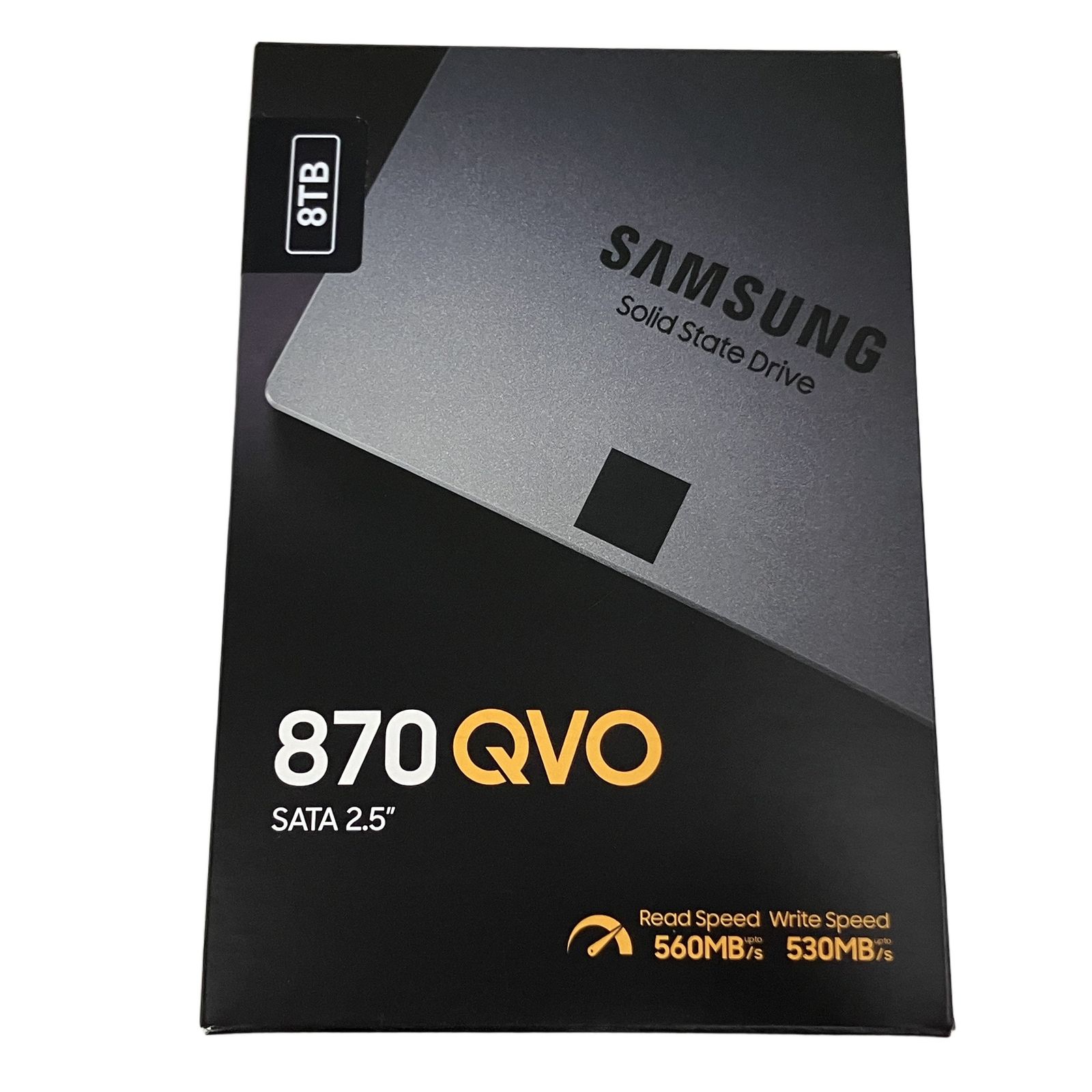 SAMSUNG MZ-77Q8T0B/IT 8TB SSD 870 QVO パソコン周辺機器 サムスン 未使用 O11394504