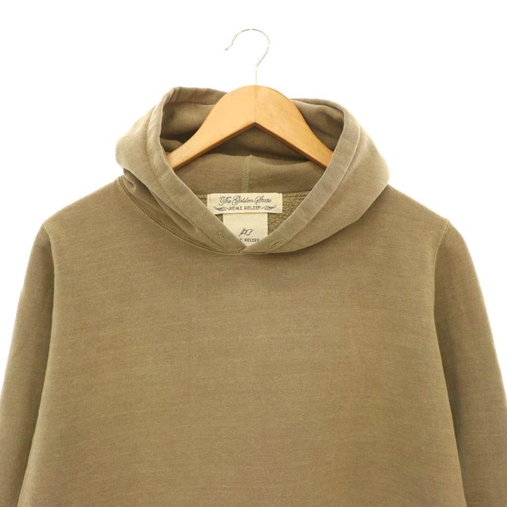 REMI RELIEF⁄レミ レリーフ ZIP PARKA（パーカー）｜L パーカー RELIEF