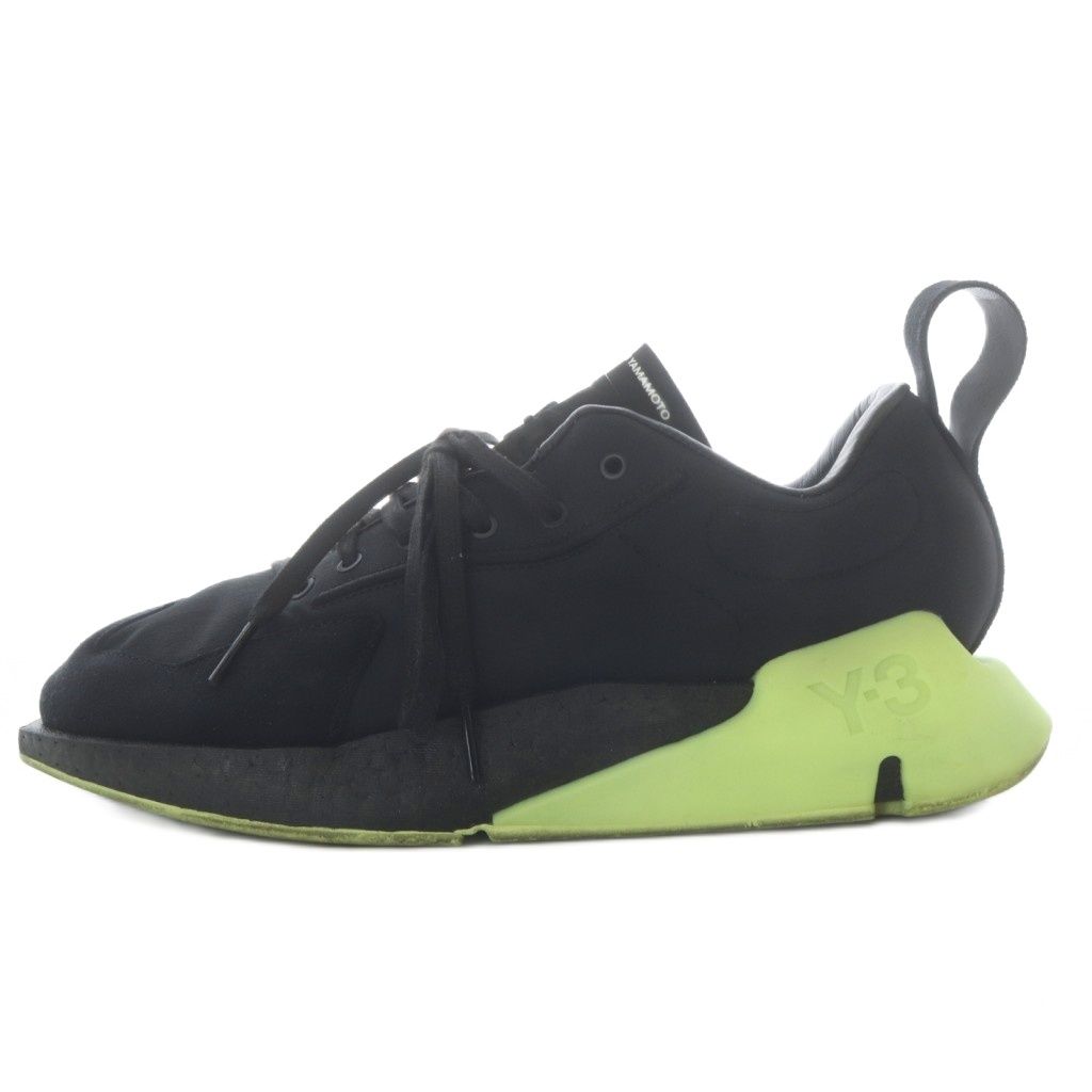 ヨウジヤマモト アディダス YOHJI YAMAMOTO adidas Y-3 ORISAN スニーカー ローカット US7 ブラック GZ9138 /YO19 ■SH