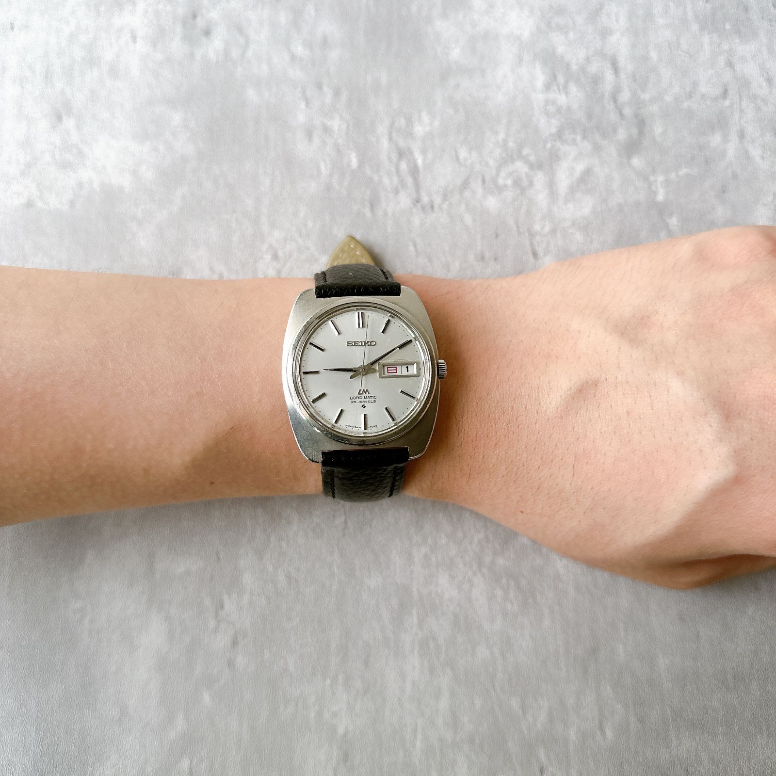 SEIKO LORD MATIC セイコーロードマチック 5606-7130 25石 自動巻 
