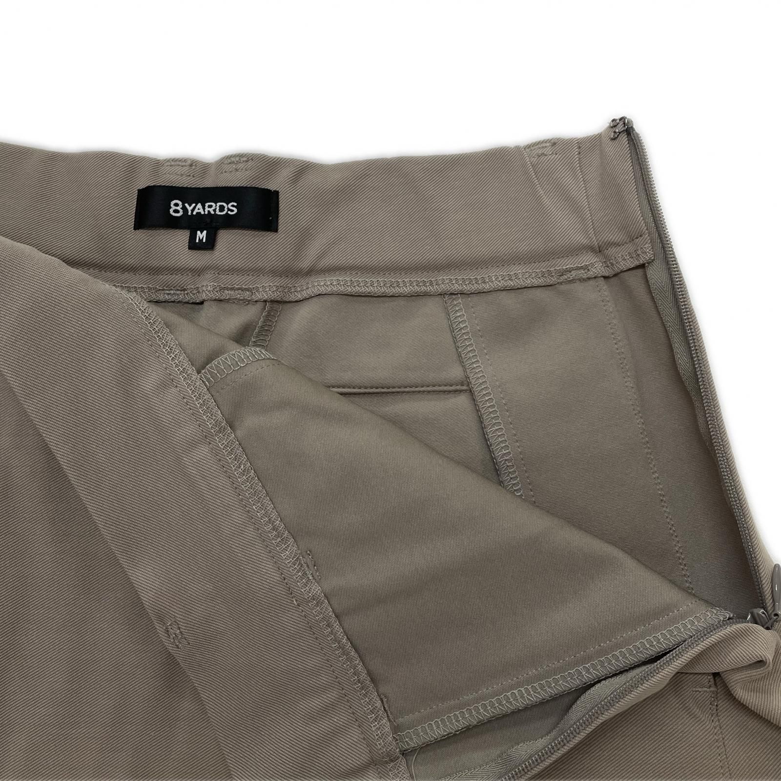 中古 レディース ハチヤーズ 8YARDS スカート M ベージュ プリーツ