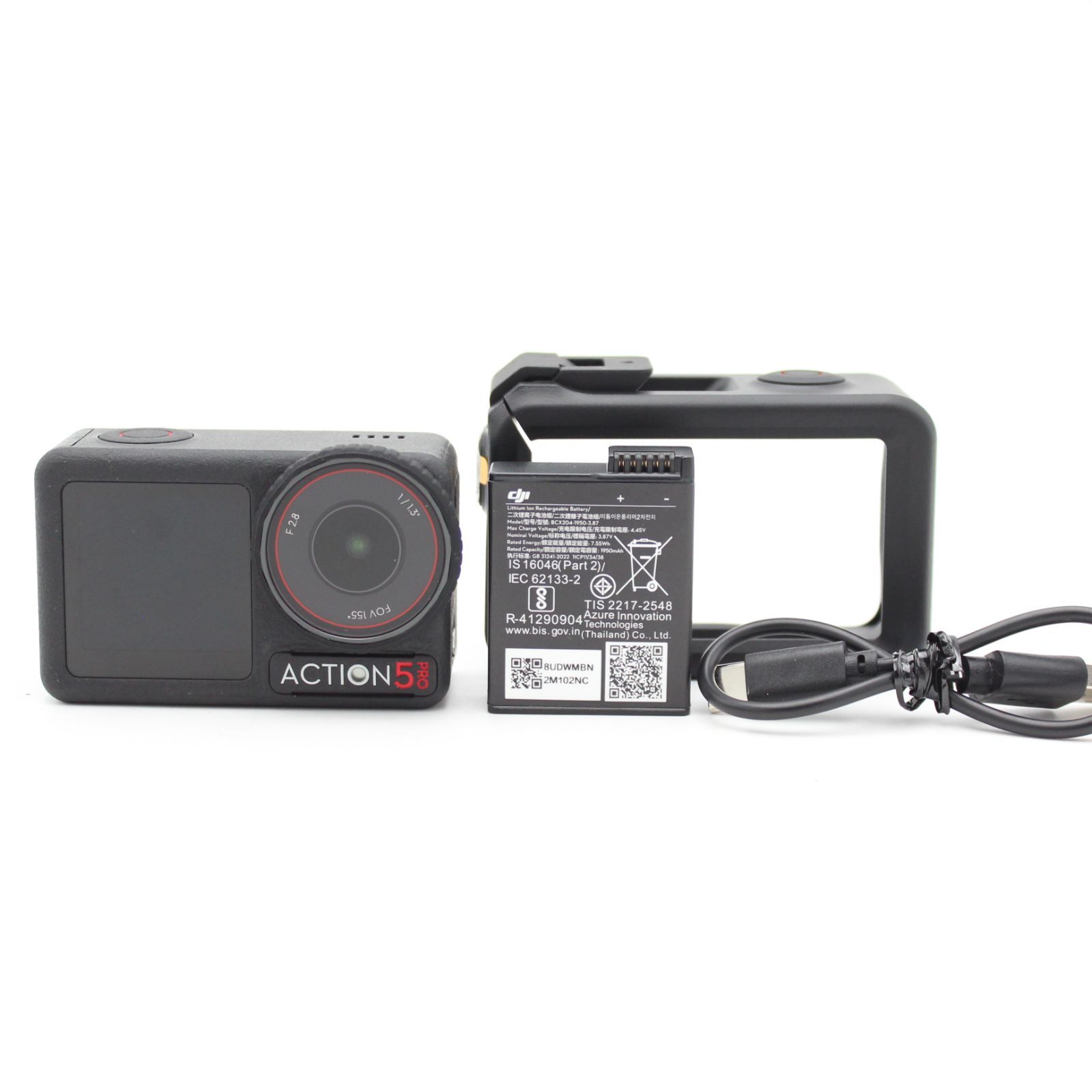■美品■ DJI アクションカメラ Osmo Action 5 Pro スタンダードコンボ ♯13510