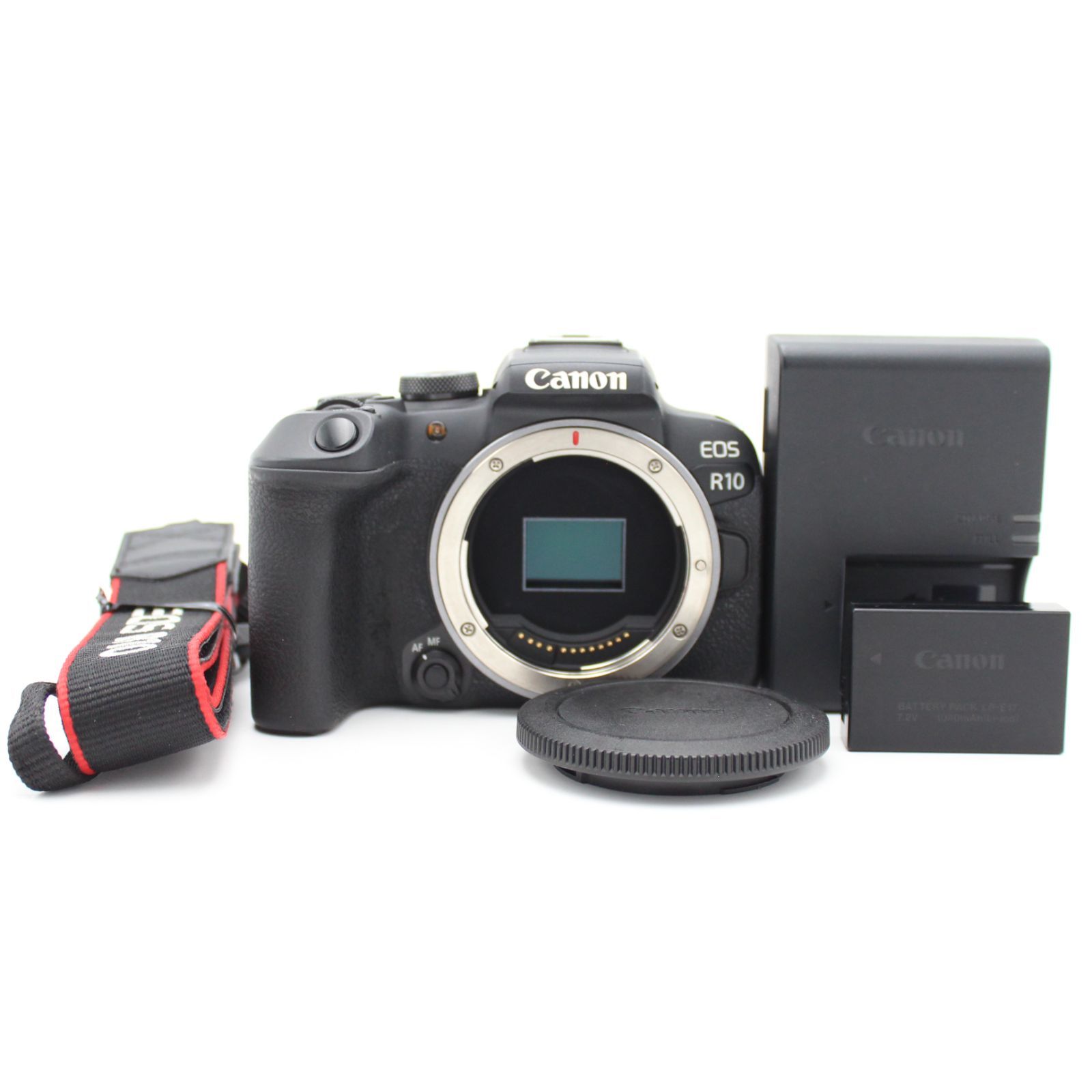 ショット数6000回以下！■良品■ CANON ミラーレス一眼カメラ EOS R10 ボディ ブラック/APS-C/EOS R10 ボディ ♯13511