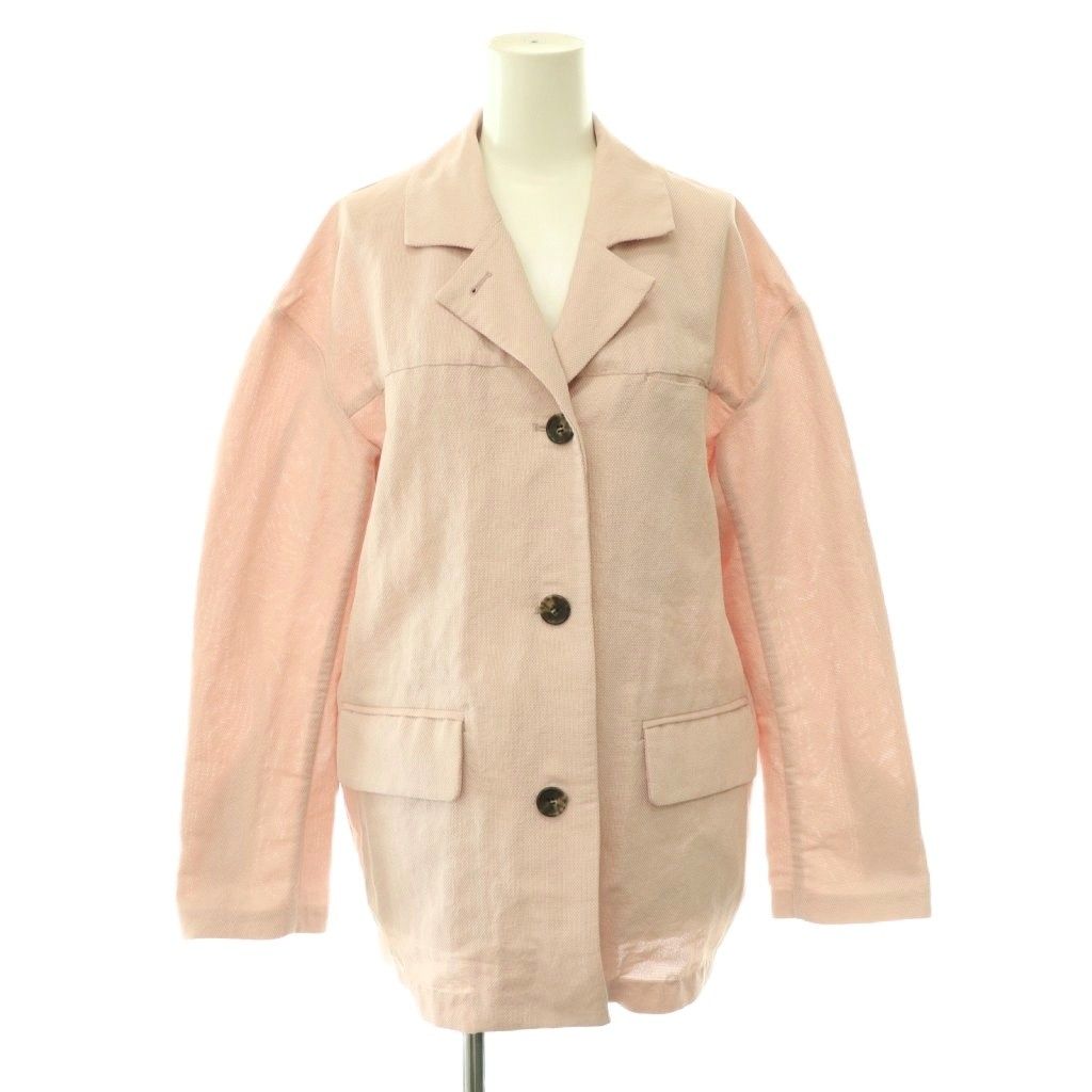 クラネ CLANE 26SS DAD MESH JACKET ダッドジャケット 1 スモークピンク /ES ■OS