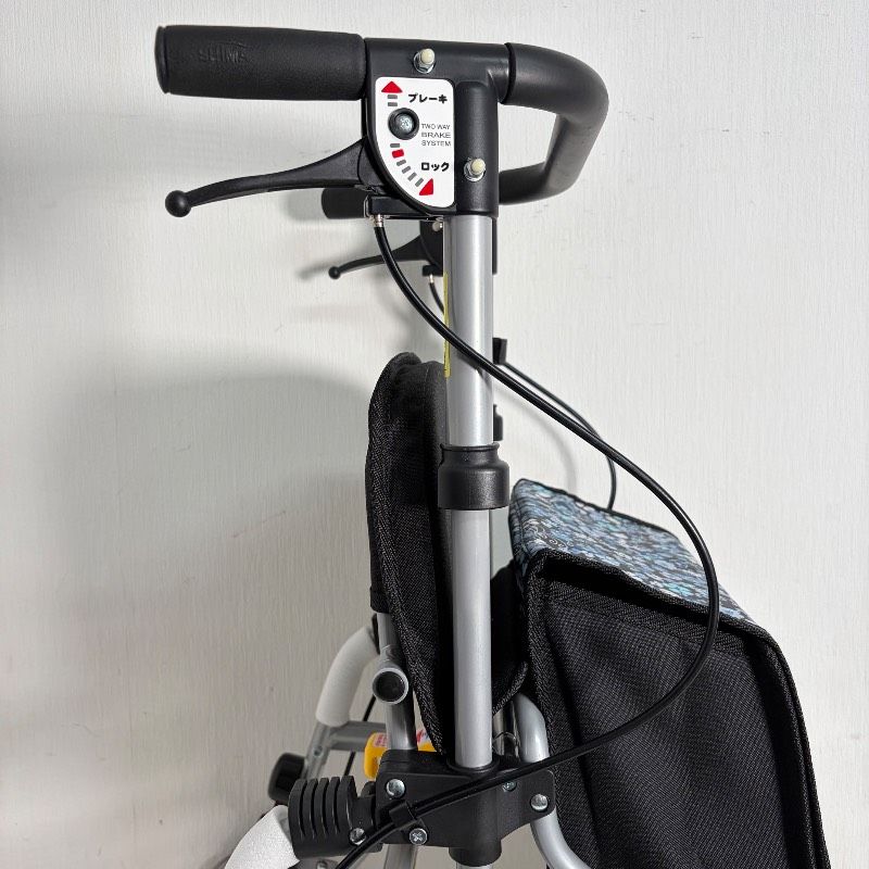 島製作所 シンフォニーSP 花柄 BK 歩行器 シルバーカー 622K - メルカリ