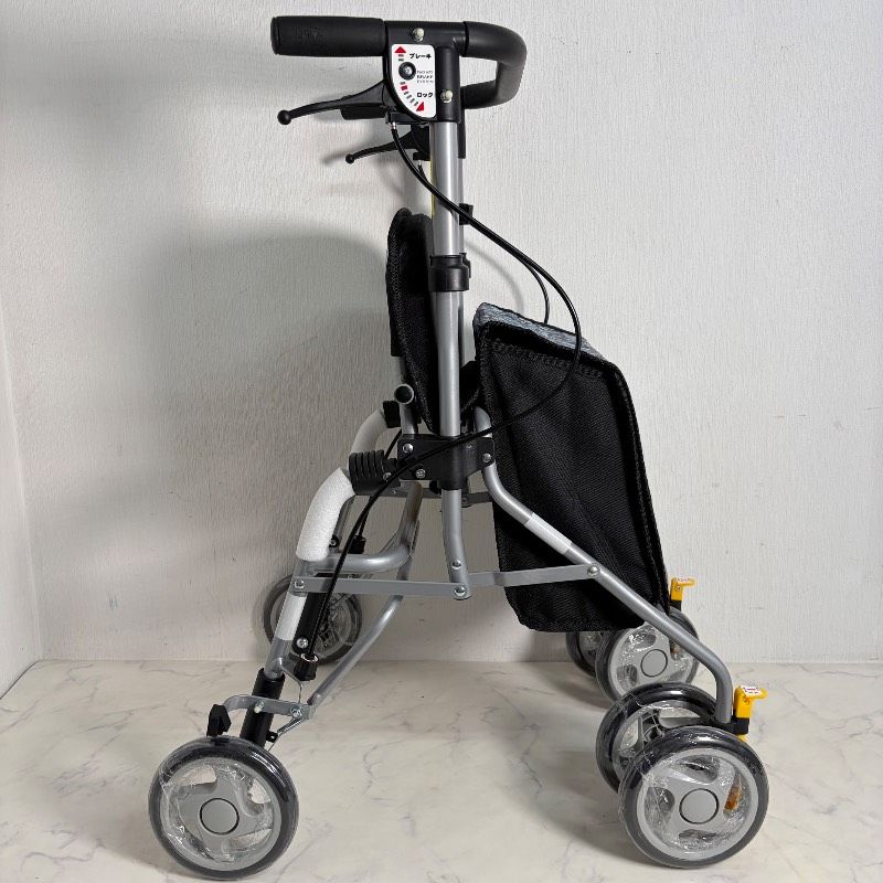 島製作所 シンフォニーSP 花柄 BK 歩行器 シルバーカー 622K - メルカリ