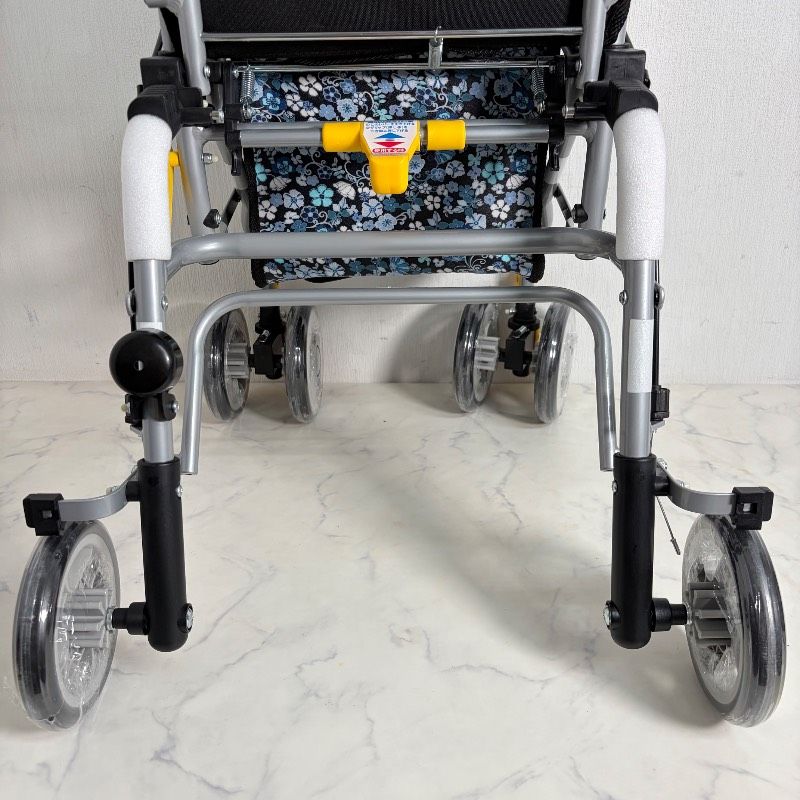 【極美品】島製作所 シンフォニーSP花柄BK 歩行器 シルバーカー 島製作所 シンフォニーSP 花柄 BK 歩行器 シルバーカー 622K - メルカリ