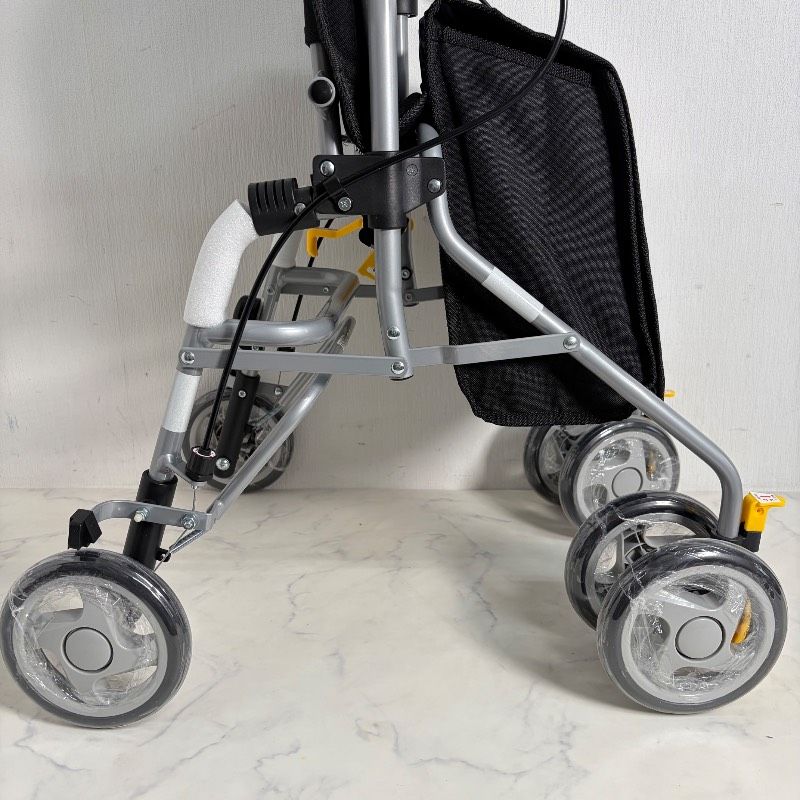 【極美品】島製作所 シンフォニーSP花柄BK 歩行器 シルバーカー 島製作所 シンフォニーSP 花柄 BK 歩行器 シルバーカー 622K - メルカリ