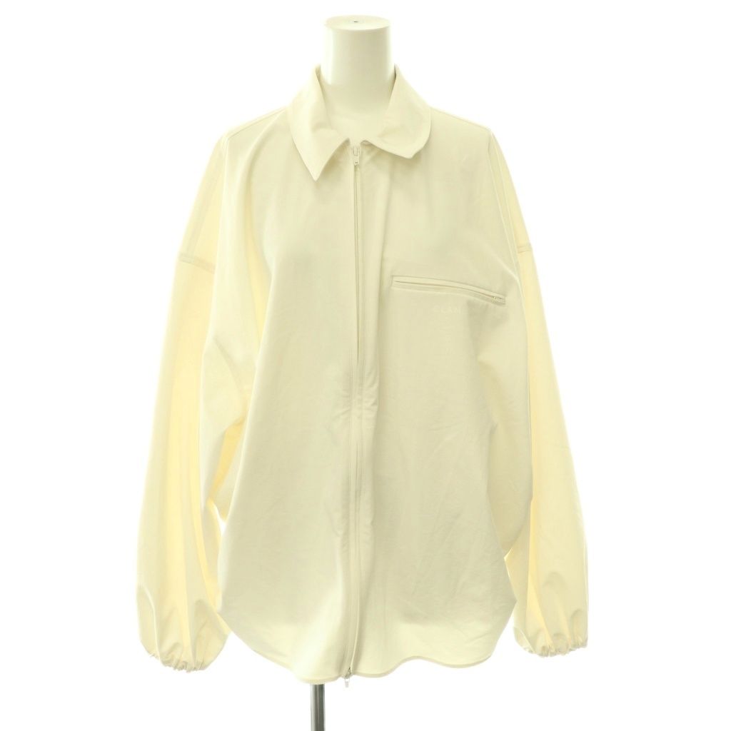 クラネ CLANE 26SS BACK ARCH GATHER RASH GUARD SHIRTS ラッシュガードジャケット ブルゾン 2 オフホワイト /ES ■OS