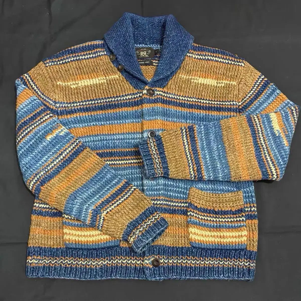 RRL(ダブルアールエル) カーディガン L