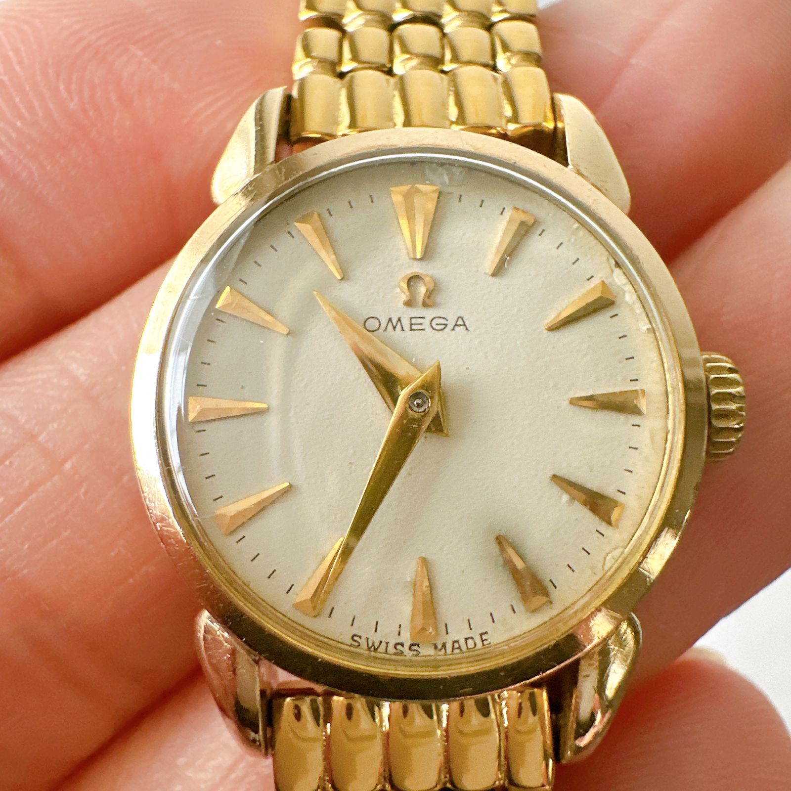 OMEGA オメガ レディース 腕時計 手巻き ヴィンテージ ゴールドカラー OMEGA レディース ゴールドカラー 手巻き ヴィンテージ オメガ ドレス