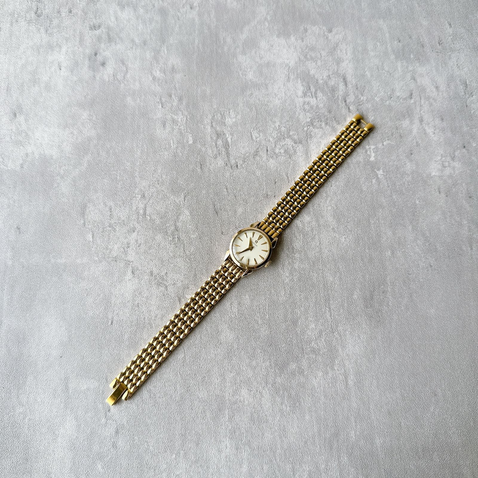 OMEGA レディース ゴールドカラー 手巻き ヴィンテージ オメガ ドレス