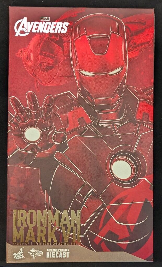 HOTTOYS MOVIE MASTERPIECE DIECAST IRON MAN MARK 7 (通常版) MMS500D2