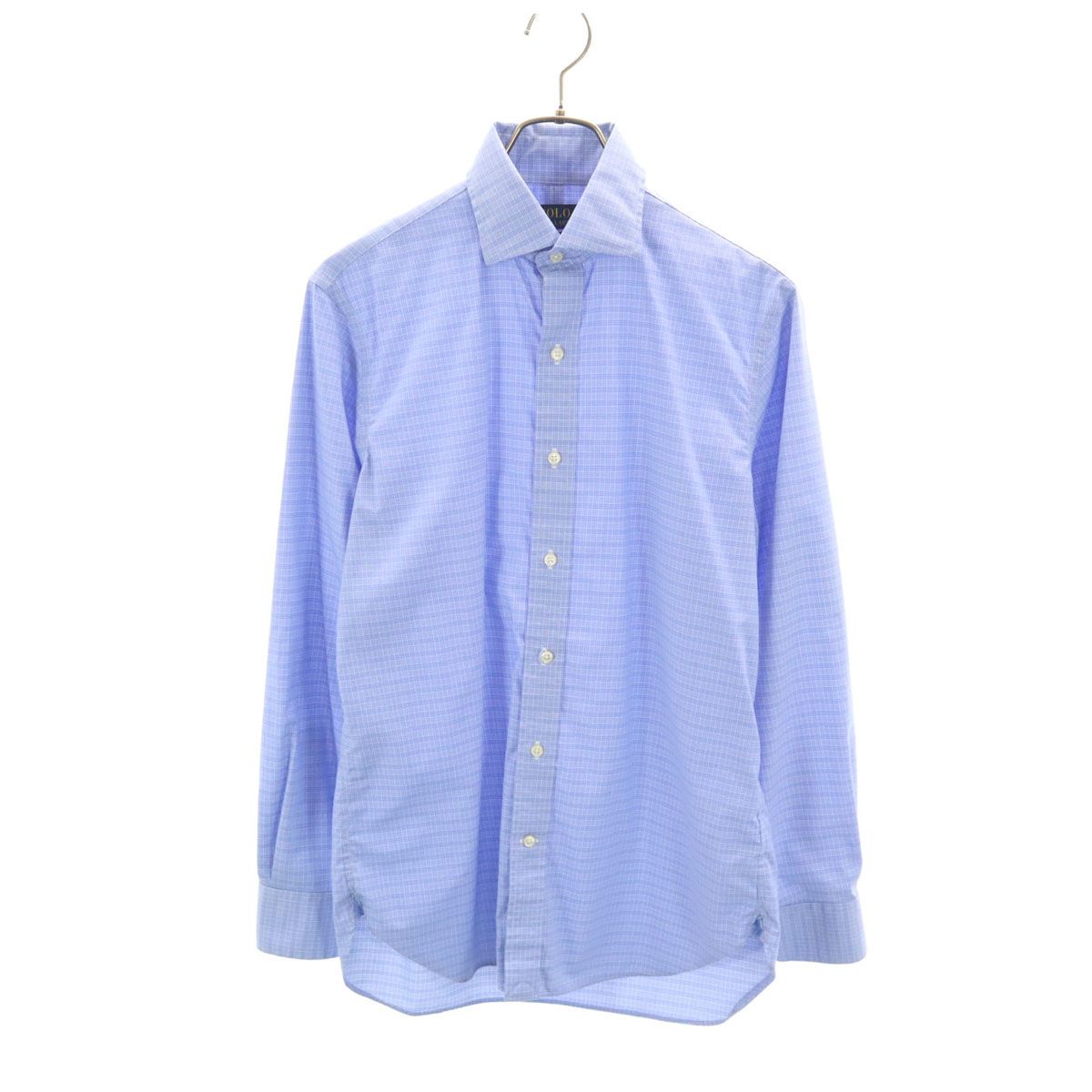 POLO RALPH LAUREN ポロラルフローレン チェック柄 長袖 シャツ 141/2 