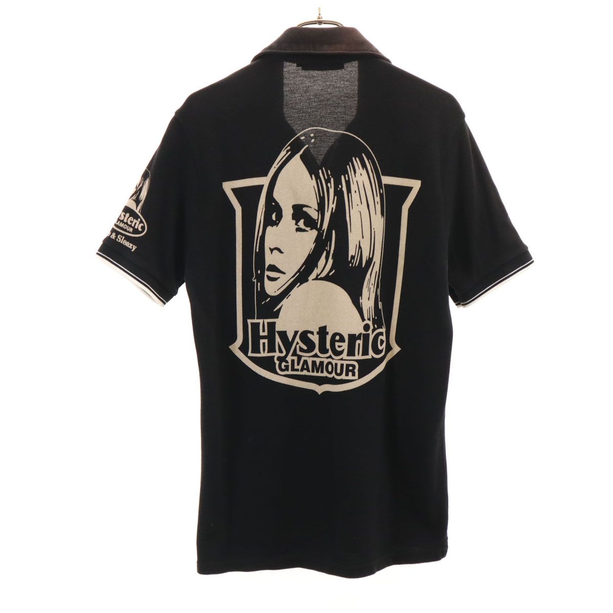 HYSTERIC GLAMOUR ヒステリックグラマー 日本製 バックプリント 半袖