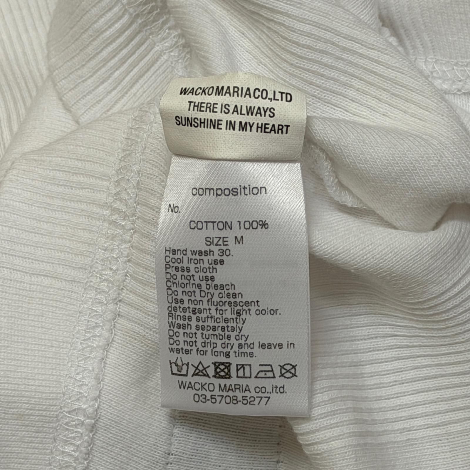参考上代10450円 未使用 WACKO MARIA 25SS TANK TOP タンクトップ