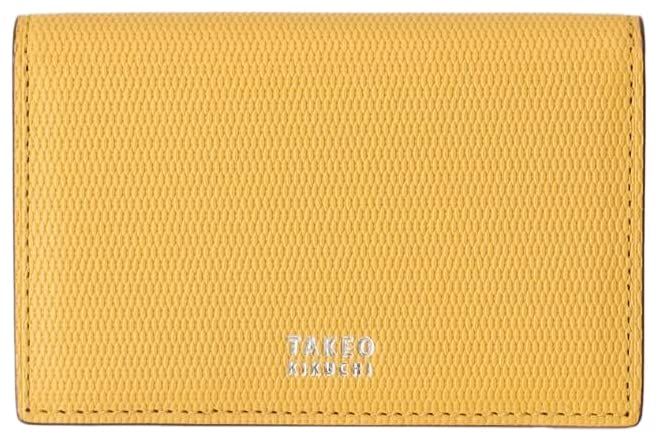 【新品・未開封】[ タケオキクチ ] 名刺入れ 【ソフト&ナチュラル】ミニメッシュ レザー 名刺入れ 07001522 メンズ イ
