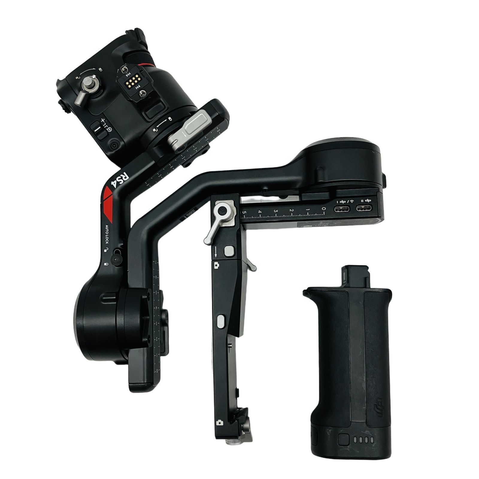 DJI RS 4 カメラ スタビライザー 3軸 ジンバル カメラ周辺機器 互換品アクセサリ付 中古 C11392740