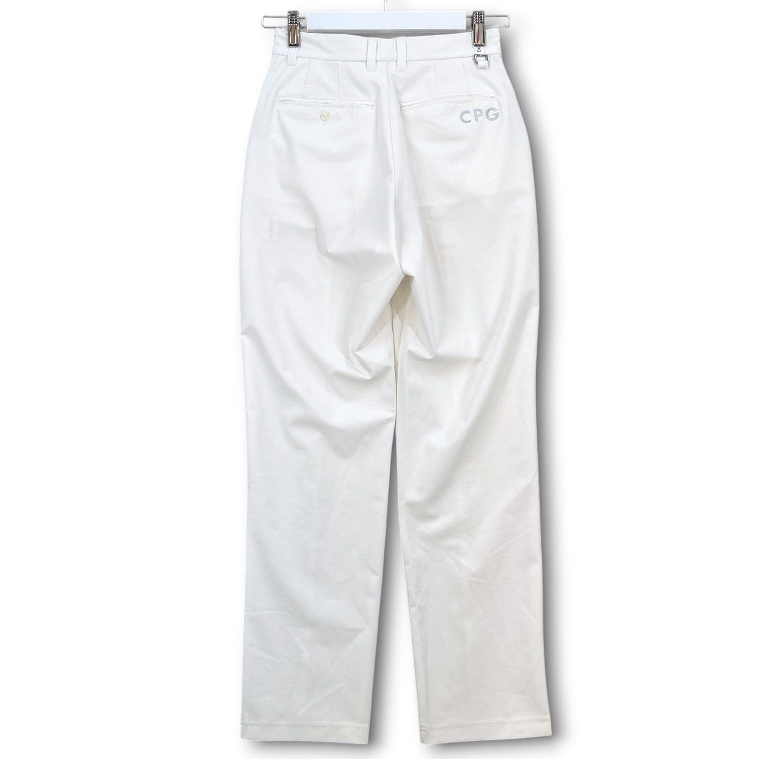 b*o様 CPG GOLF メンズパンツ サイズ2 ホワイト CPG GOLF シーピージーゴルフ ストレッチパンツ ゴルフウェア センター