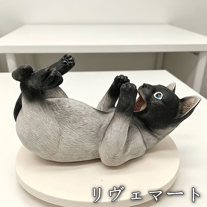 ワインホルダー ワインラック 仰向けになっているネコ ねこ 猫 ワインスタンド おしゃれ ワインボトルラック ワイン棚 インテリア オブジェ ワイン シャンパン ボトル スタンド インテリア ディスプレイ 引越し祝い 高級感A624