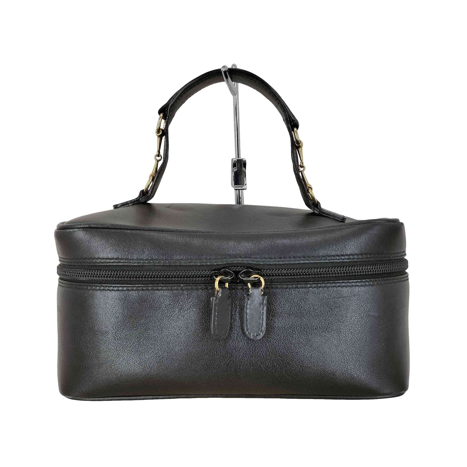 グッチ GUCCI ホースビット バニティ レザー バッグ Horsebit leather bag レディース 表記無