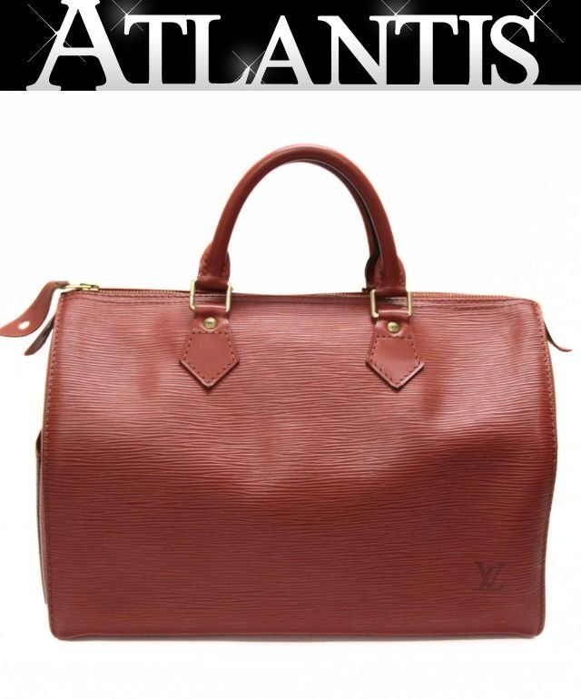 ルイヴィトン Louis Vuitton スピーディ30 ミニボストンバッグ ハンドバッグ エピ ケニアブラウン M43003 【75263】