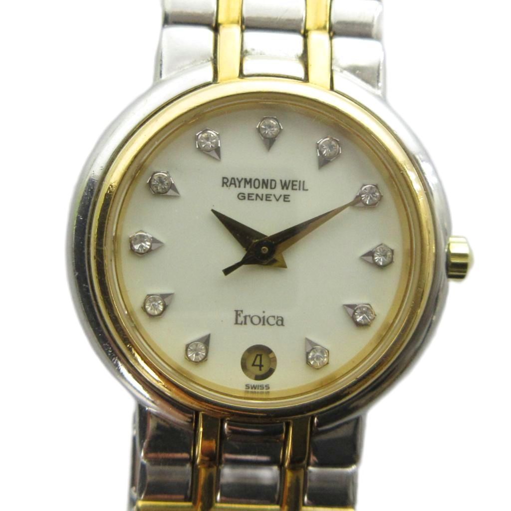 レイモンドウェイル RAYMOND WEIL Eroica 5326 腕時計 クォーツ ウォッチ カレンダー付き デイト ステンレススチール ゴールドカラー 金色 ■GY18 /MQ