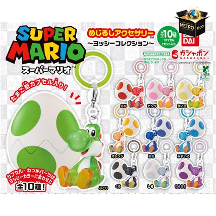 メロジョイ、ヨッシーめじるしアクセサリー（未開封） 新品未開封 スーパーマリオ めじるしアクセサリー ヨッシー