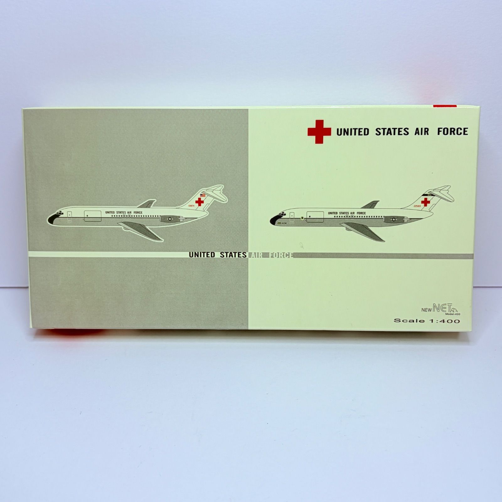 【中古品】NEW NET Model-400 UNITED STATES AIR FORCE SCALE1:400 10874 22583 アメリカ空軍