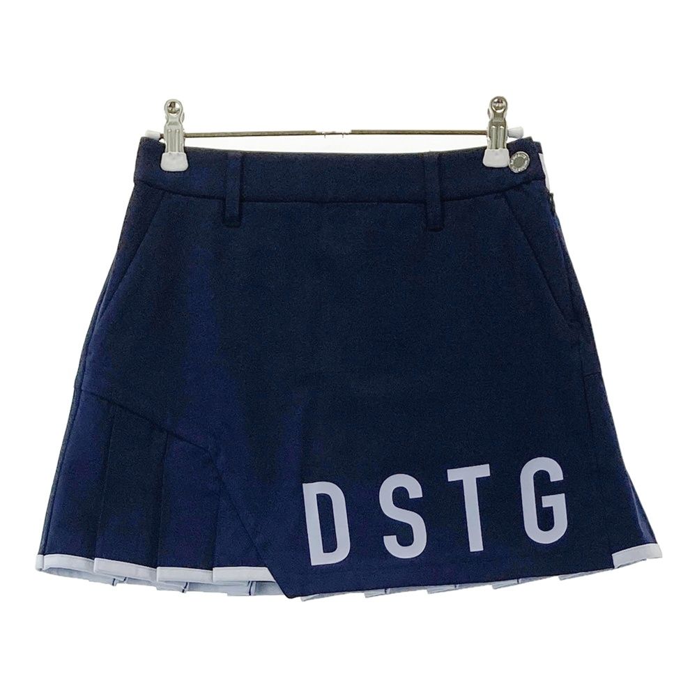 サイズ：55/SSS DESCENTE GOLF デサントゴルフ DGWJE03 ストレッチスカート ネイビー系 [240101719816] ゴルフウェア レディース ストスト