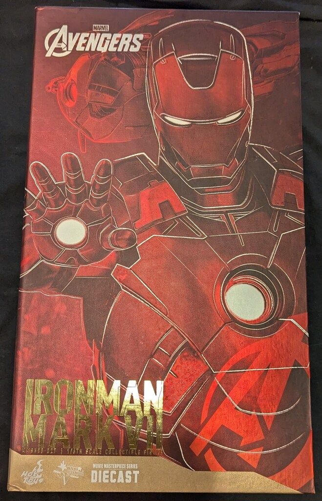 HOTTOYS MOVIE MASTERPIECE DIECAST IRON MAN MARK 7 (通常版) MMS500D2