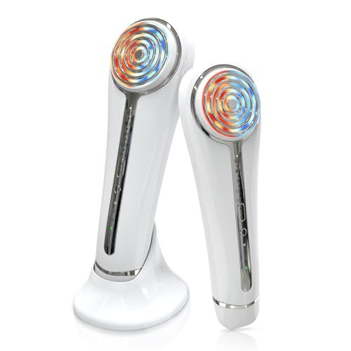 【2026次世代モデル】 RF美顔器 1台多役 EMS 微電流 イオン導入 導出 4色LED 光エステ 超音波振動 温冷美顔器 3段階レベル 5つのモード 目元ケア 口元 フェイスライン 毛穴 汚れとり たるみ改善 USB Type-C急速充 729d0780