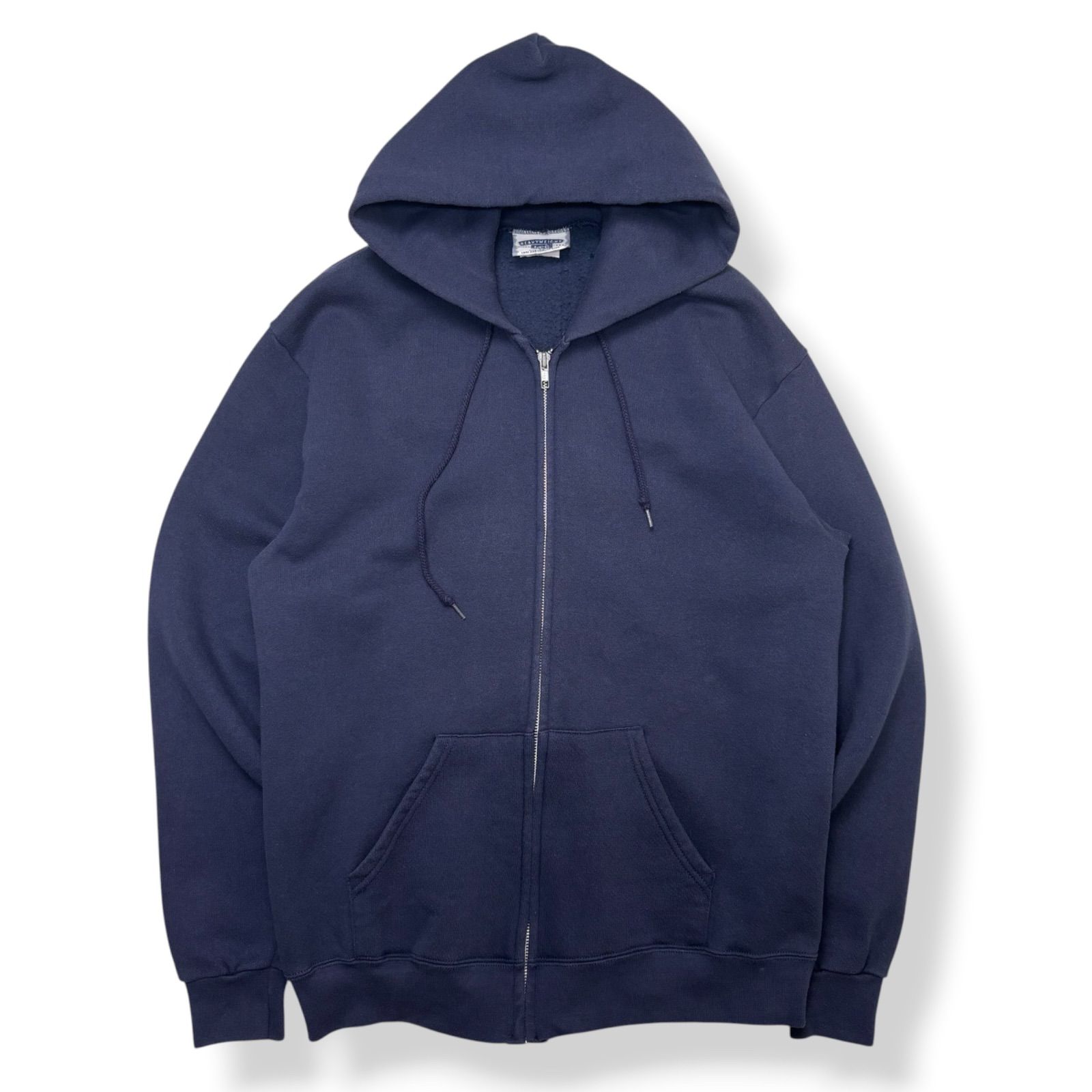 90s Lee Fullzip Hoodie Made in USA 【M】 90年代 リー フルジップ パーカー ネイビー アメリカ製 USA製 古着 ヴィンテージ
