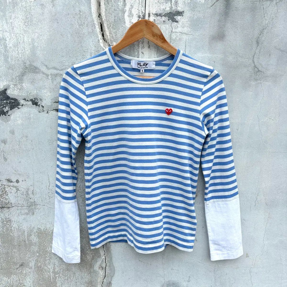 COMME des GARCONS 꼼데가르송 ストライプ ロングスリーブ Tシャツ