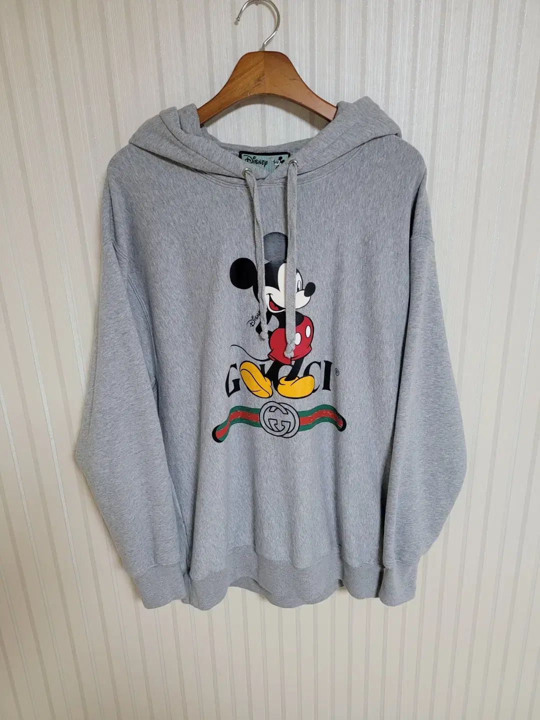 L グッチ X ディズニー ミッキーマウス フード付きTシャツ (フード/フード付きTシャツ)