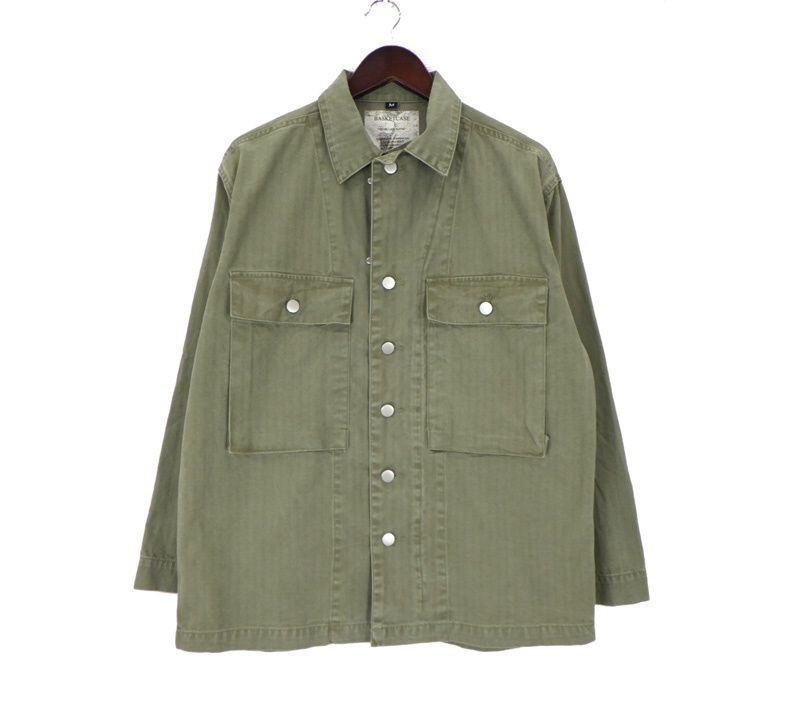 バスケットケースギャラリー Basketcase Gallery 【 BEATNIK V2 BUTTON UP MHA24346 】 ボタンアップ ミリタリー ジャケット　51102