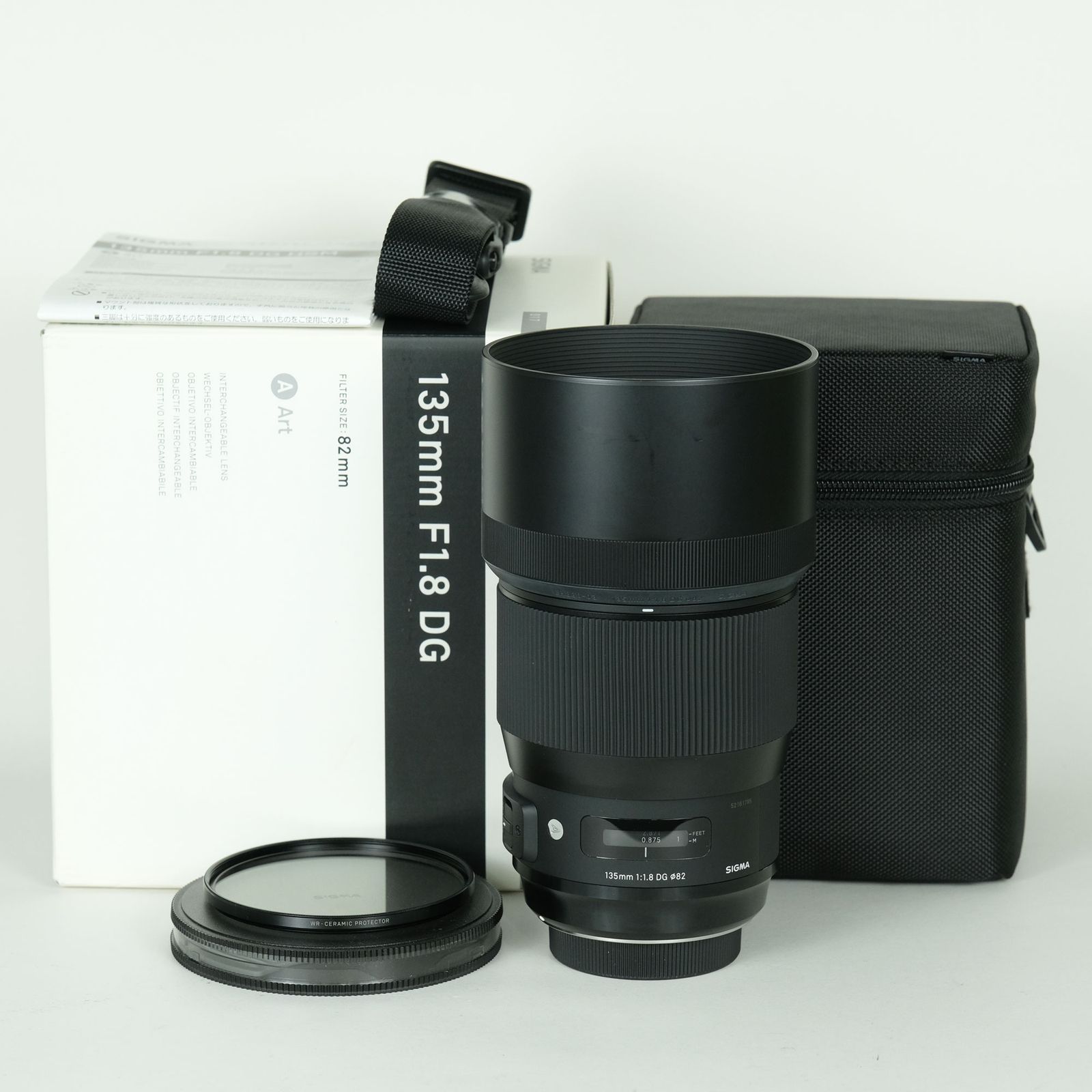 [美品 | 純正フィルター付] SIGMA 135mm F1.8 DG HSM｜Art [シグマSA用] | SIGMA SAマウント