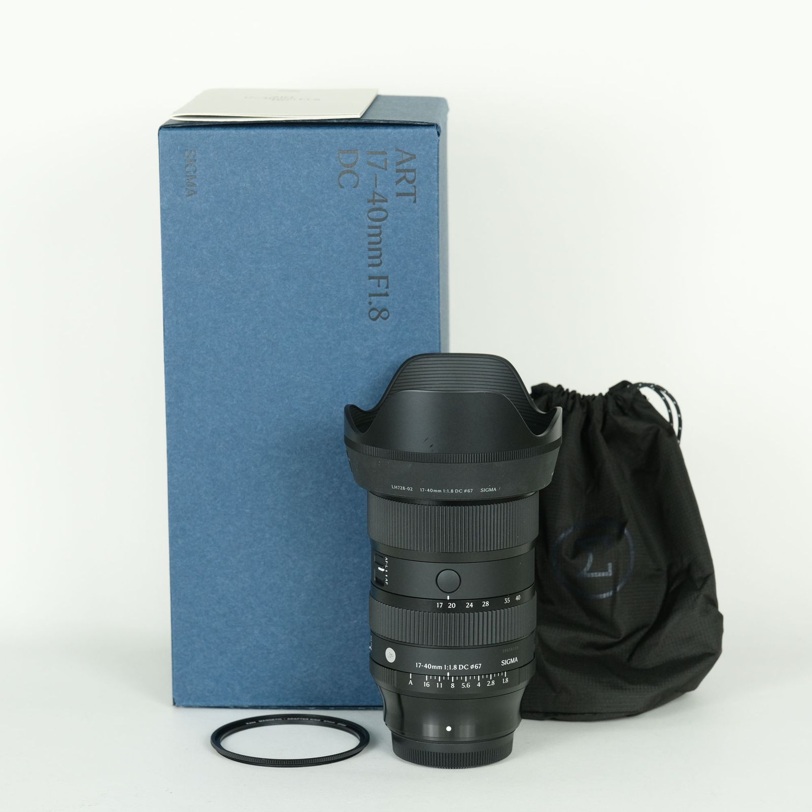 [美品 | フィルター付] SIGMA 17-40mm F1.8 DC｜Art フジフイルムX用 | FUJIFILM Xマウント