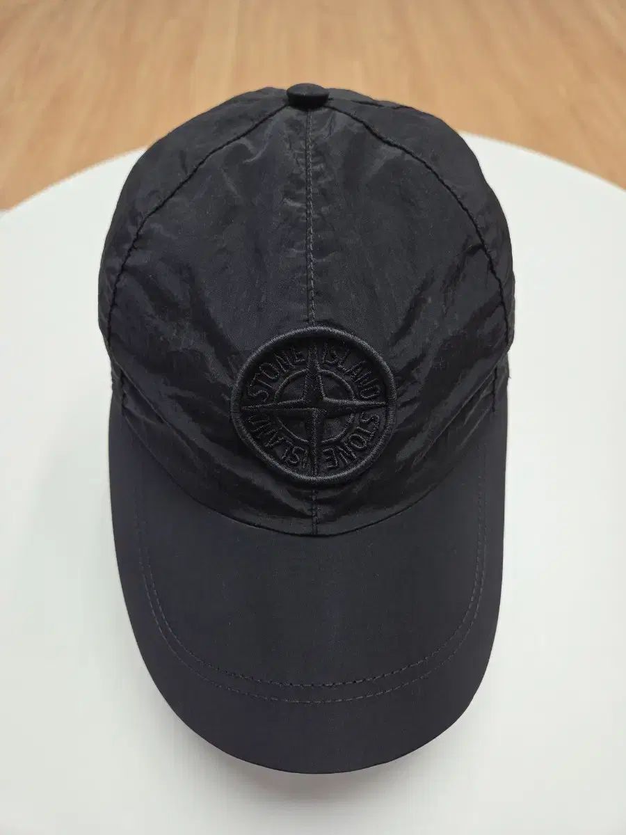 正規品 STONE ISLAND ストーンアイランド ナイロン ベースボールキャップ ブラック L