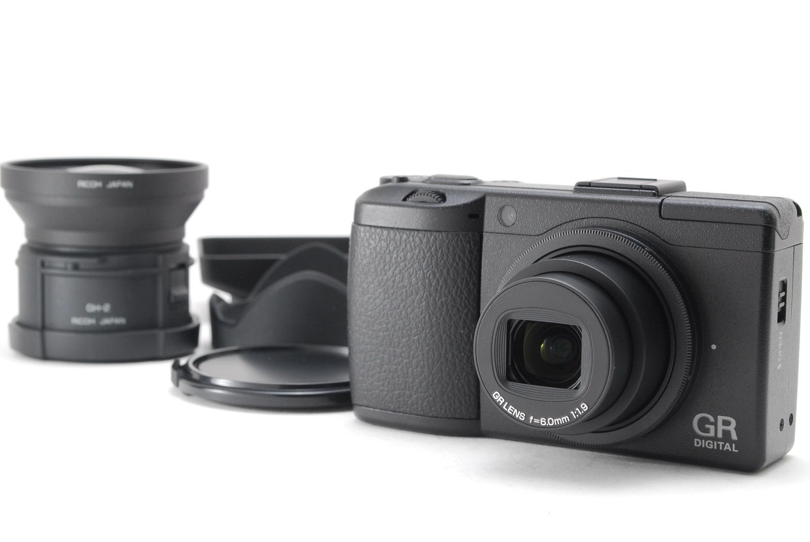 シャッター数:553【超美品】Ricoh リコーGR Digital III + GW-2 GH-2