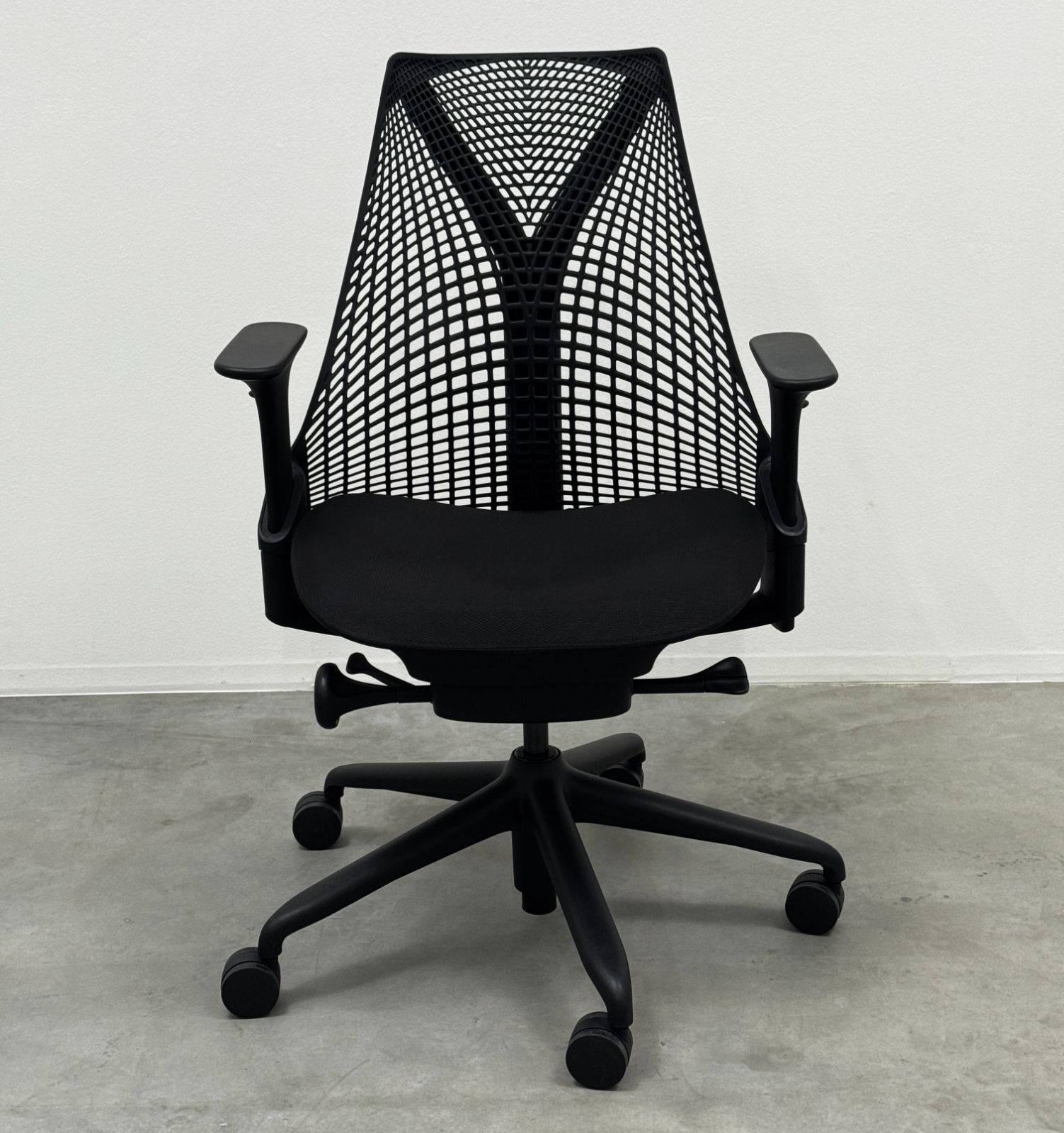 【値下げ】HermanMiller ハーマンミラー セイルチェア　「AS1YA23HAN2BKBBBKBK9119」