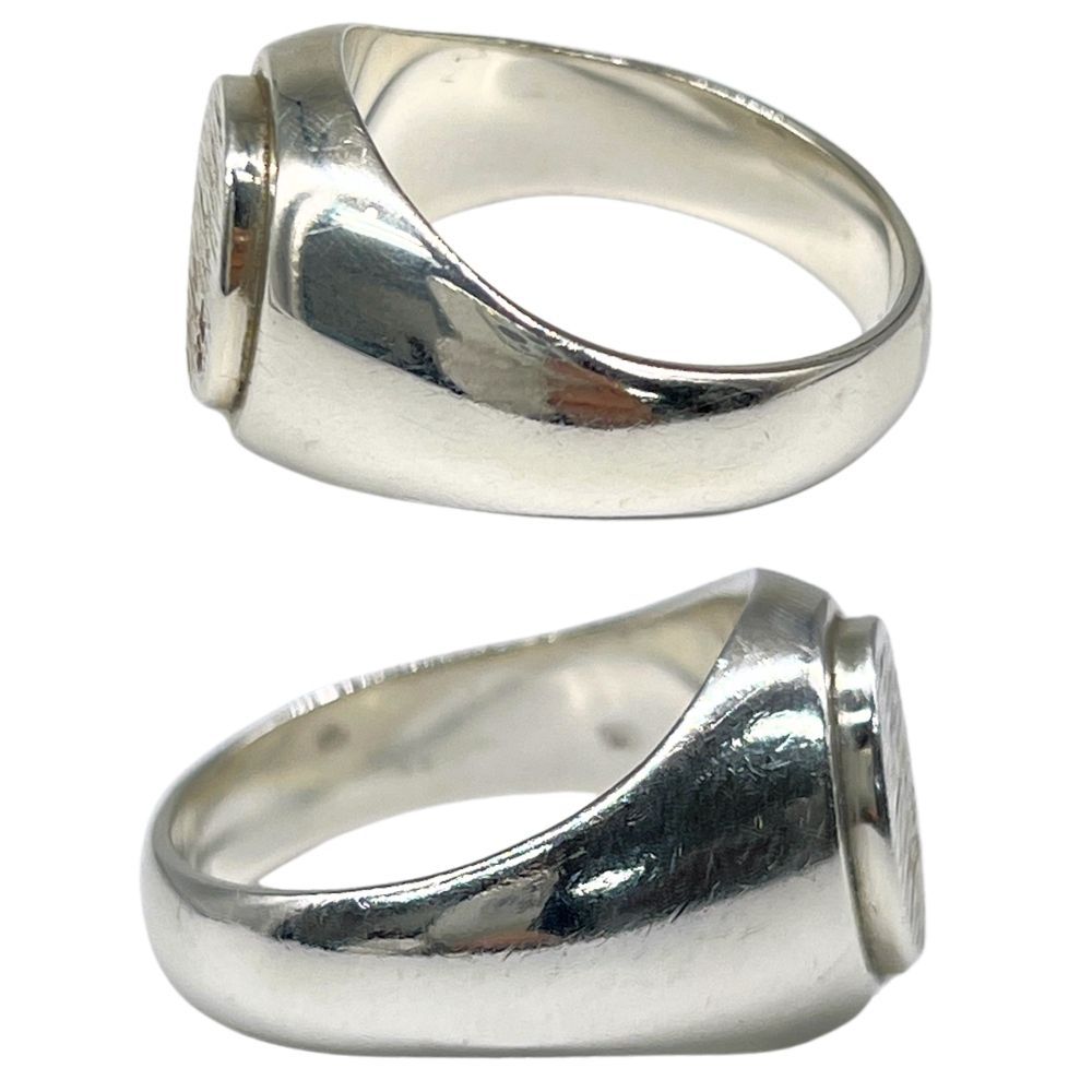 BUNNEY バニー Bark Oval Signet Ring オーバル シグネット リング