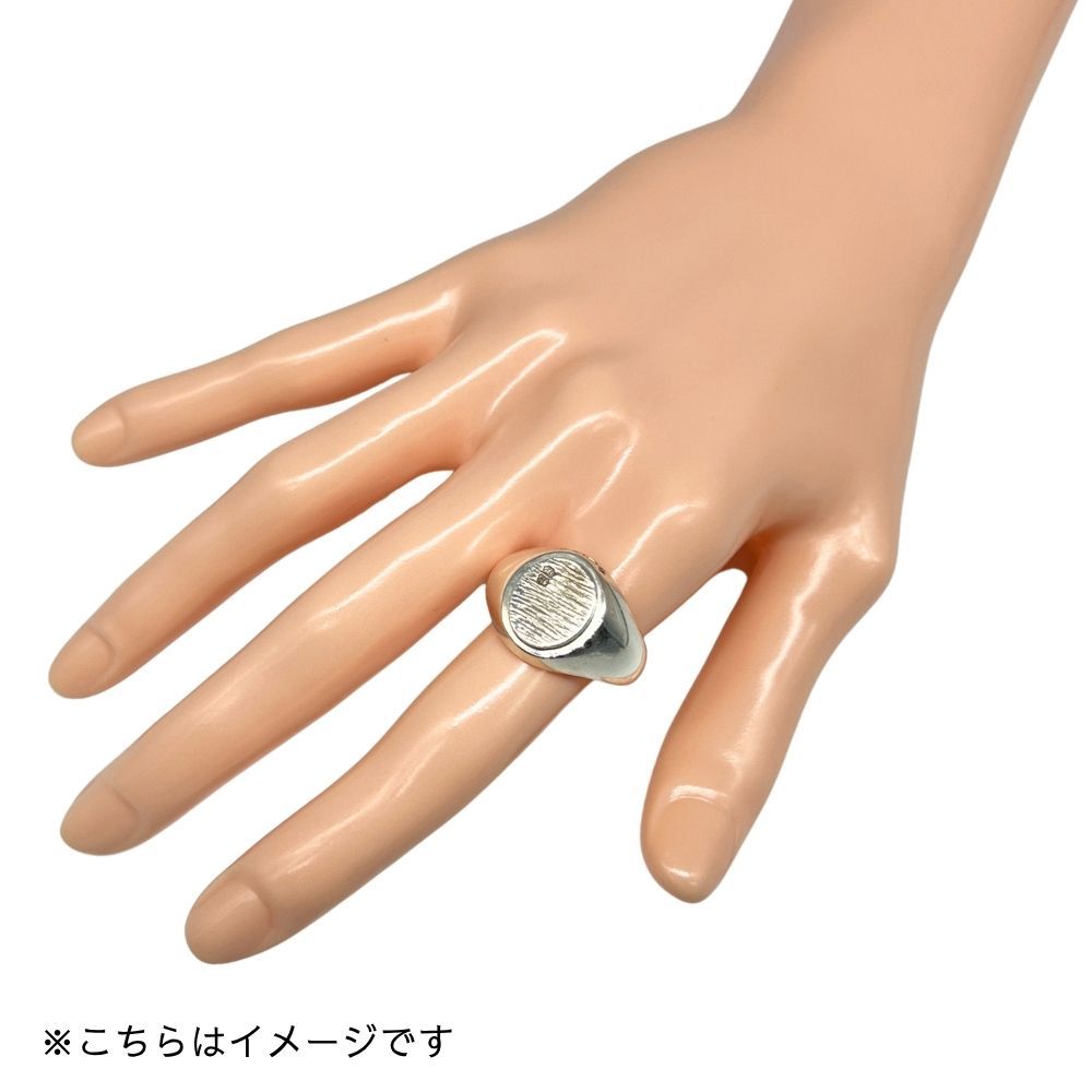 BUNNEY バニー Bark Oval Signet Ring オーバル シグネット リング