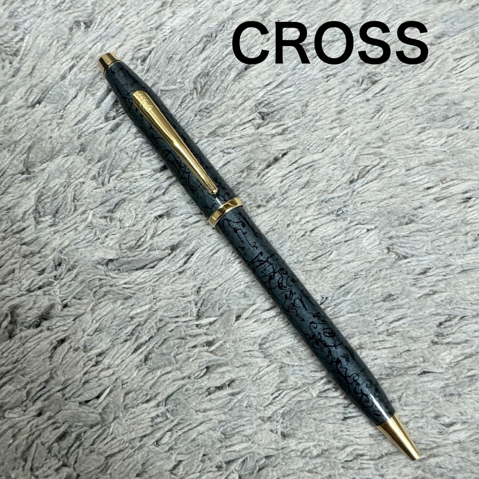 CROSS クロス ツイスト式 ボールペン ゴールドクリップ - メルカリ